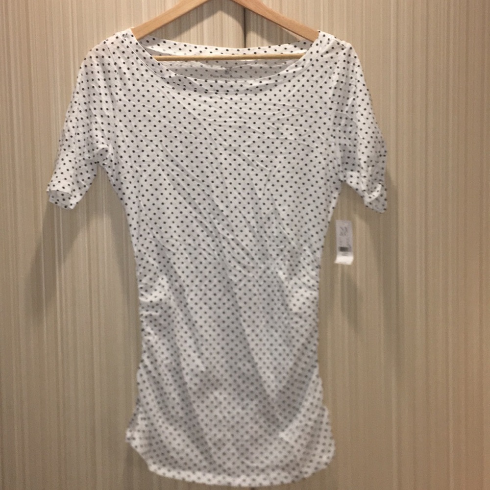 polka dot shirt